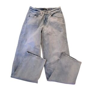 Wild Fable NWOT 0 Light Wash Wide Leg Jeans Y2K Balletcore Sporty Baggy Skater